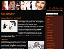 Tablet Screenshot of erotik-lexikon.org
